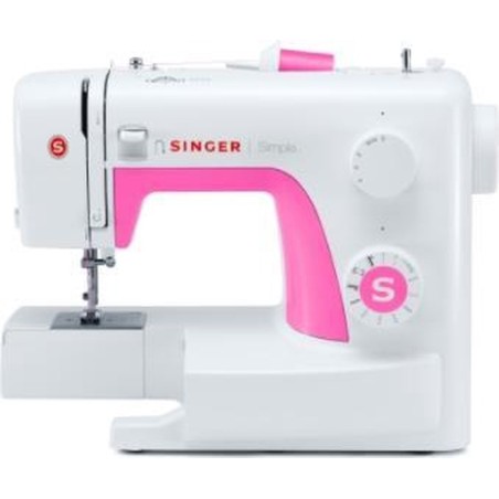 Singer Simple 3210 Symaskine Pink Hvid